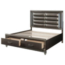 Acme Furniture Sadie 27937EK King Storage Bed IMAGE 1