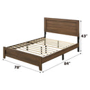 Acme Furniture Miquell 28047EK King Bed - Oak IMAGE 5