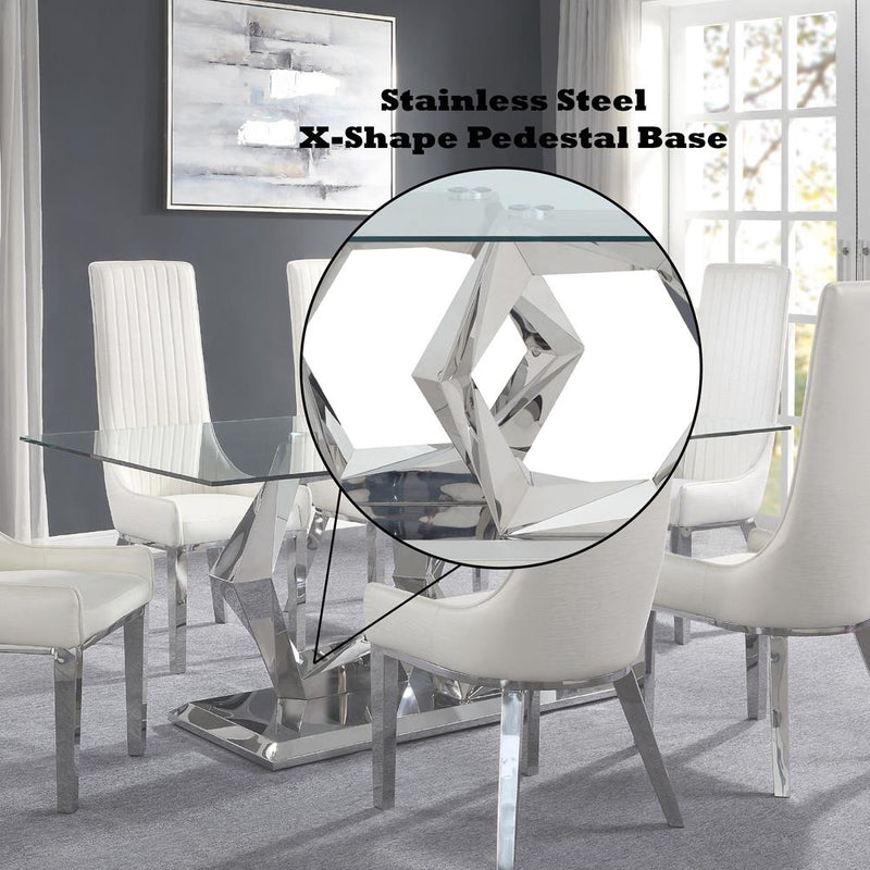 Acme Furniture Gianna 72470 Dining Table IMAGE 7