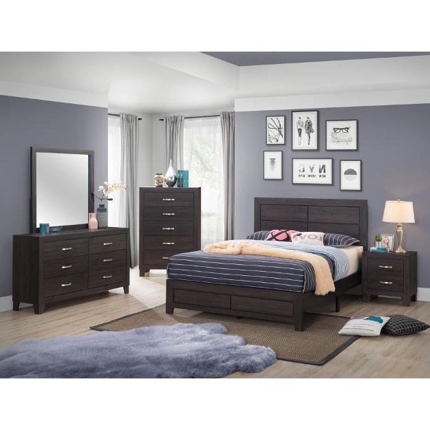 Crown Mark Hopkins Twin Platform Bed B9310-T-BED IMAGE 2