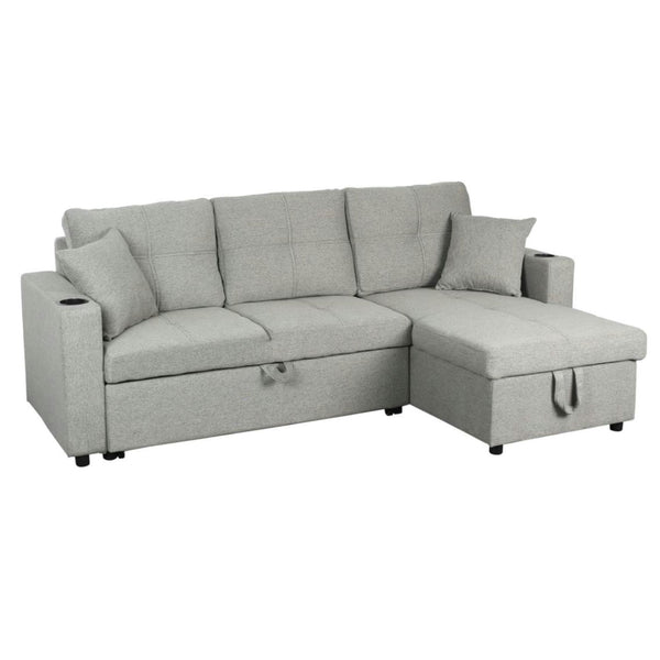 IFDC Fabric Sleeper Sectional IF-9020 IMAGE 1