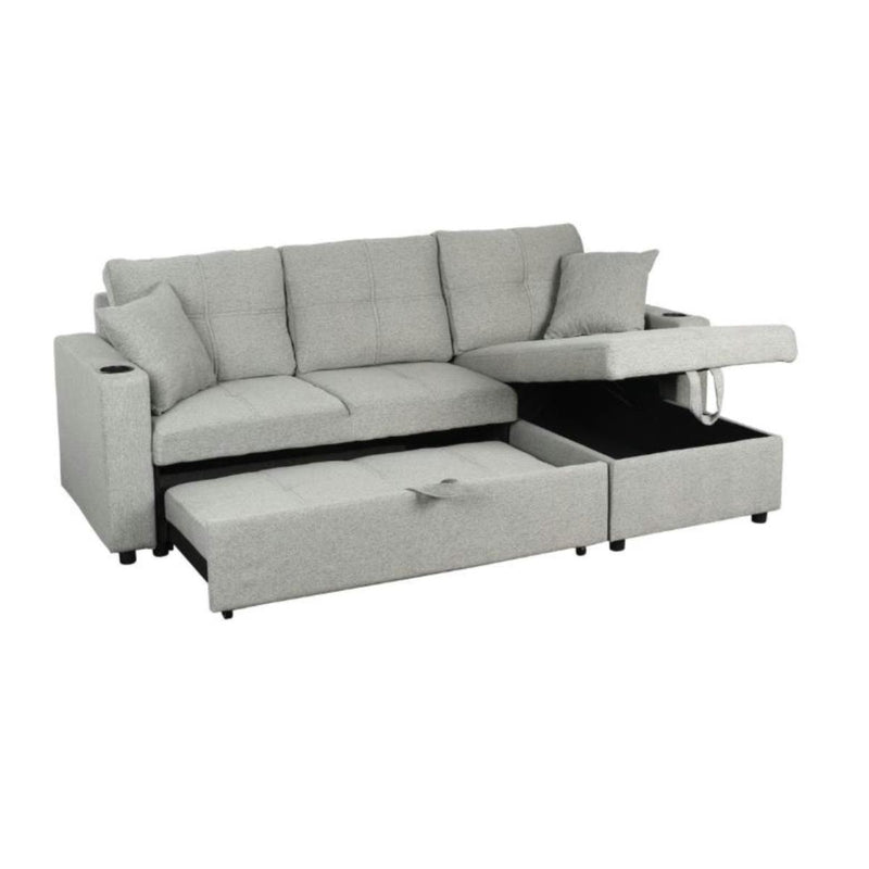 IFDC Fabric Sleeper Sectional IF-9020 IMAGE 2