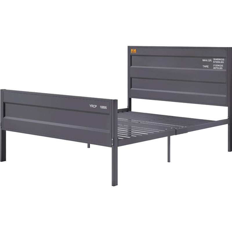 Acme Furniture Cargo 35915F Full Bed - Gunmetal IMAGE 2