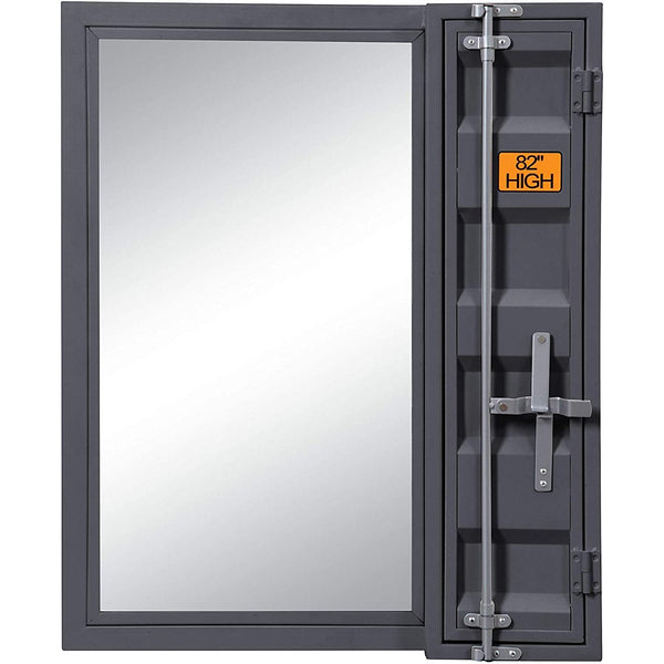 Acme Furniture Cargo 35923 Vanity Mirror - Gunmetal IMAGE 1