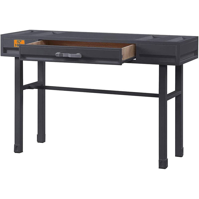 Acme Furniture Cargo 35924 Vanity Desk - Gunmetal IMAGE 3
