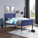 Acme Furniture Cargo 35930T Twin Bed - Blue IMAGE 1