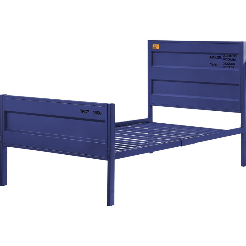 Acme Furniture Cargo 35930T Twin Bed - Blue IMAGE 3