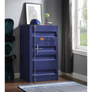 Acme Furniture Cargo 35940 Chest (Single Door) - Blue IMAGE 5