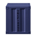 Acme Furniture Cargo 35937 Nightstand with USB Port - Blue IMAGE 4