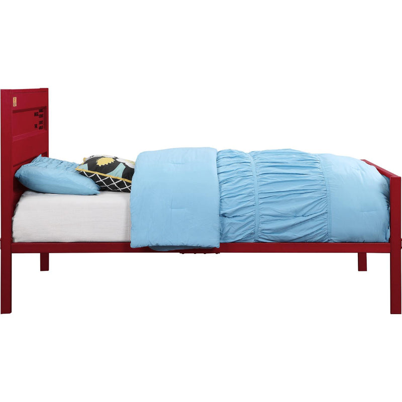 Acme Furniture Cargo 35950T Twin Bed - Red IMAGE 2