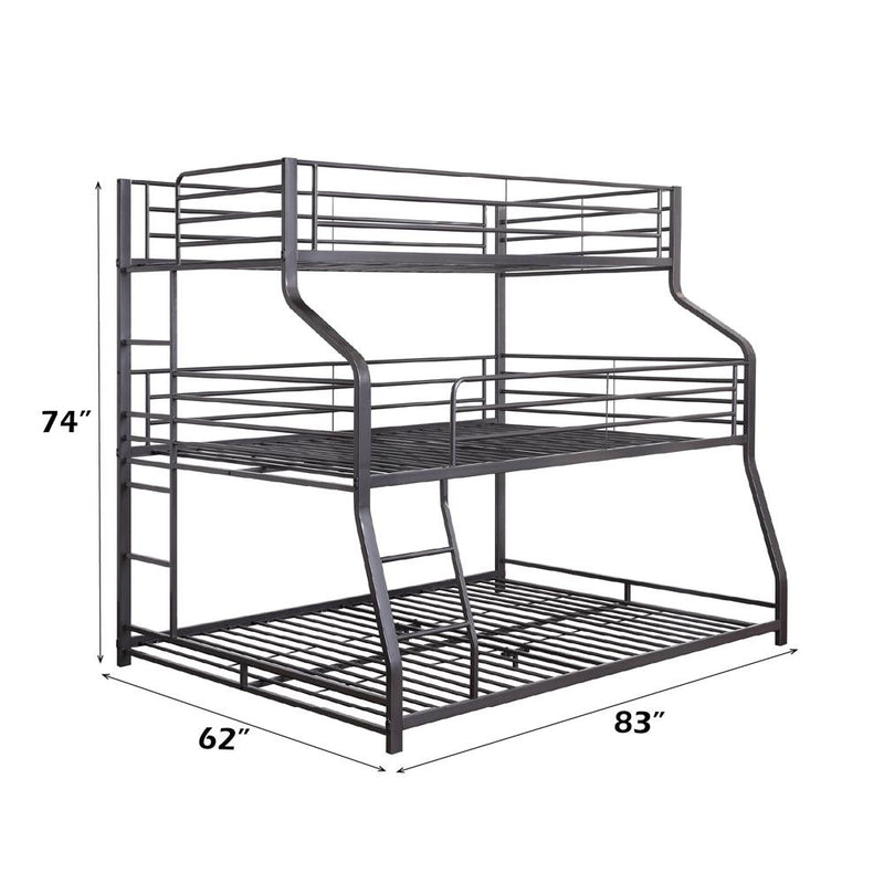 Acme Furniture Caius II 37450 Twin/Full/Queen Bunk Bed IMAGE 7