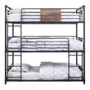 Acme Furniture Brantley 37820 Triple Twin Bunk Bed IMAGE 3