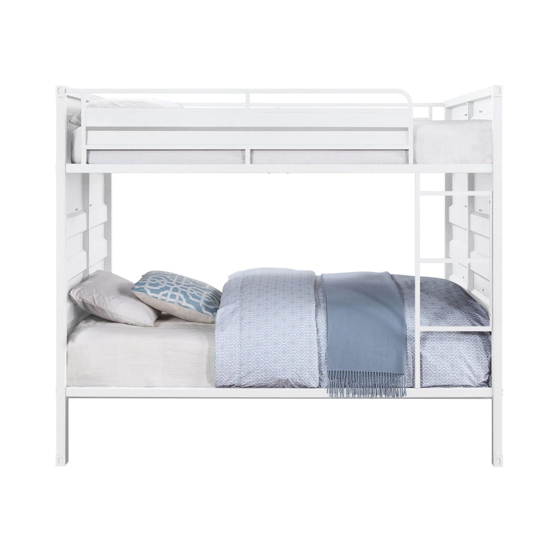 Acme Furniture Cargo 37885 Full Over Full Bunk Bed - White IMAGE 1