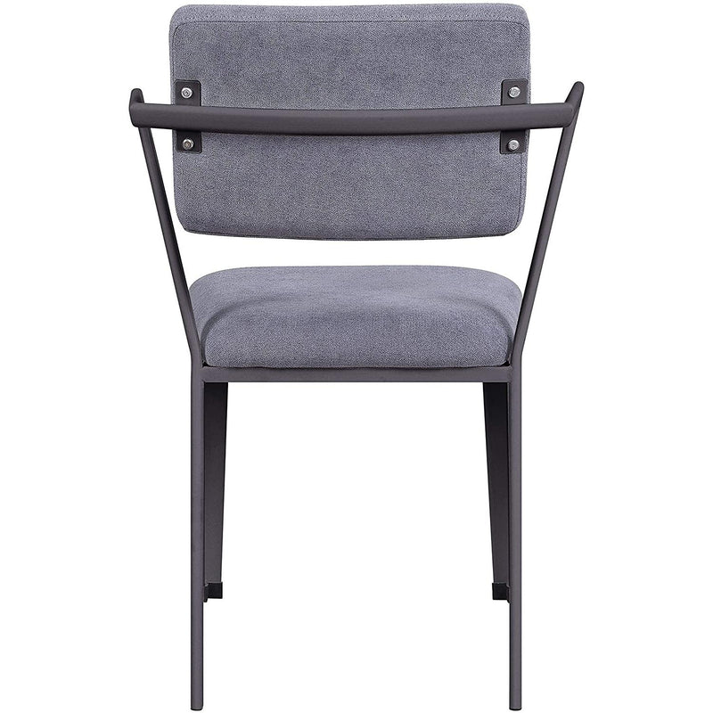 Acme Furniture Cargo 37898 Chair - Gunmetal IMAGE 4