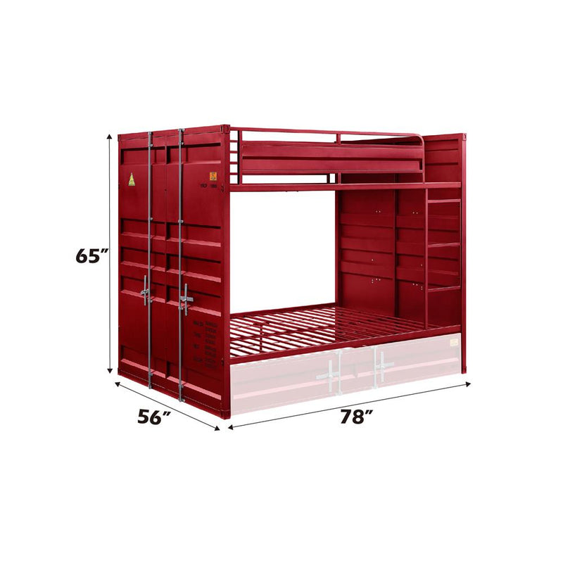 Acme Furniture Cargo 37915 Full/Full Bunk Bed IMAGE 5