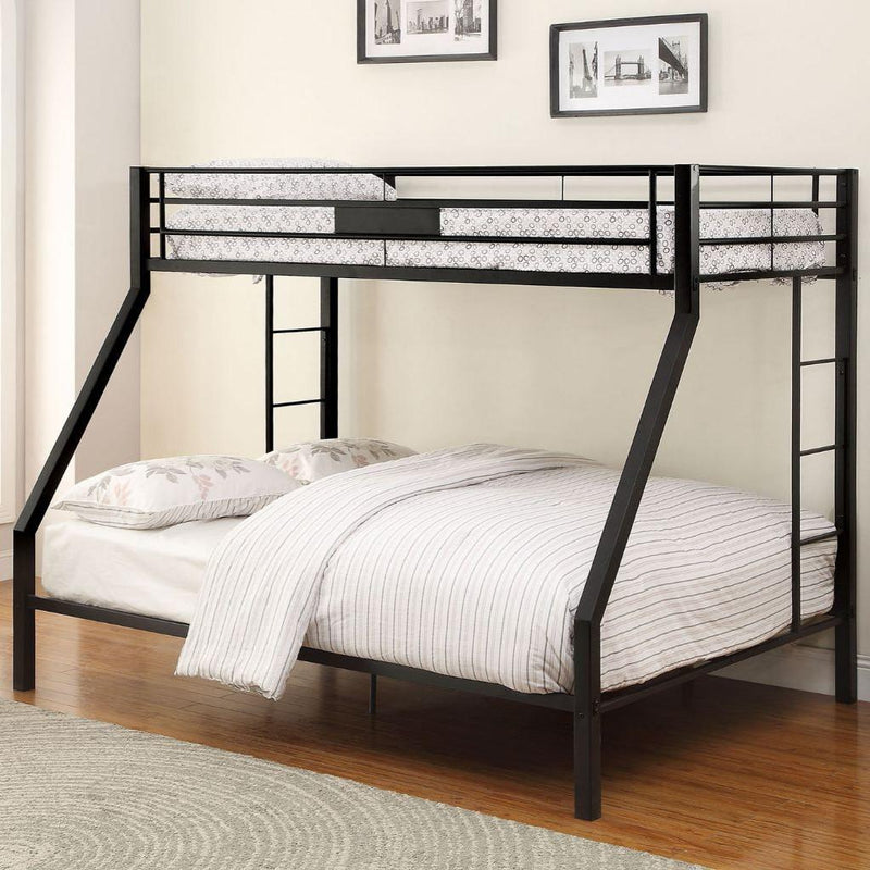 Acme Furniture Limbra 38000 Twin XL Over Queen Bunk Bed IMAGE 1