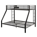 Acme Furniture Limbra 38000 Twin XL Over Queen Bunk Bed IMAGE 2