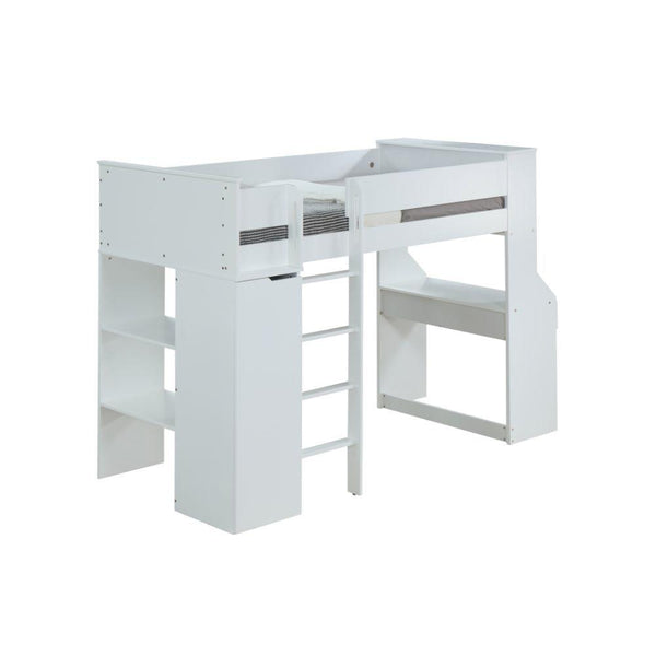 Acme Furniture Ragna 38060 Loft Bed - White IMAGE 1
