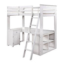 Acme Furniture Ambar 38065 Loft Bed - White IMAGE 2