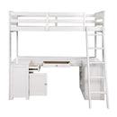 Acme Furniture Ambar 38065 Loft Bed - White IMAGE 5