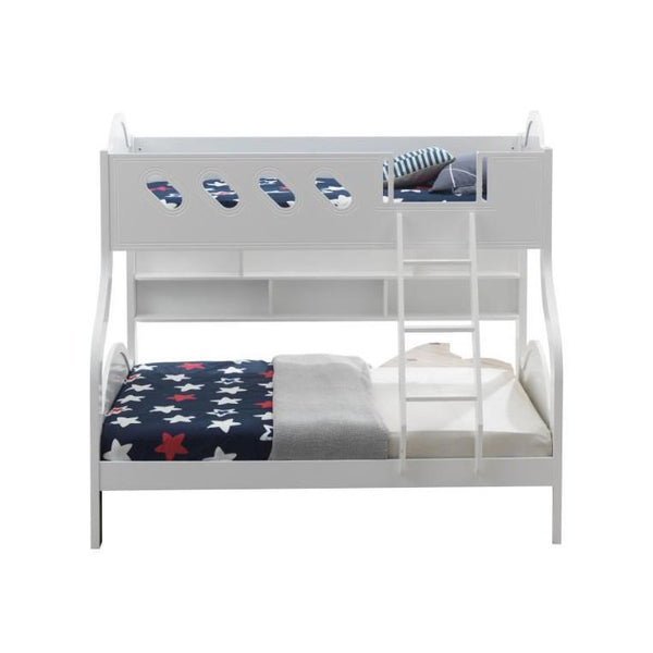 Acme Furniture Grover 38160 Twin Over Full Storage Bunk Bed IMAGE 1