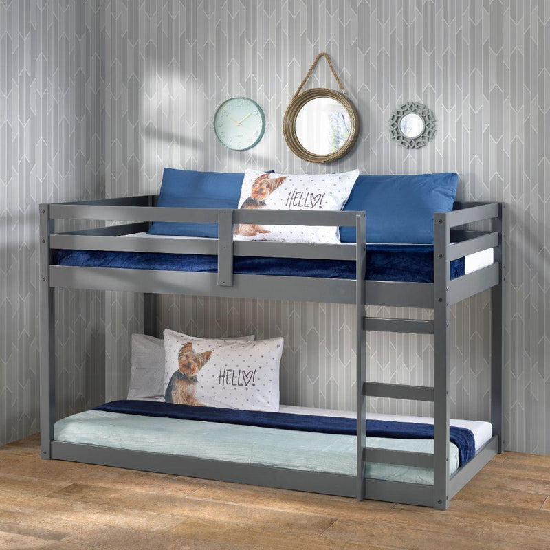 Acme Furniture Gaston 38180 Loft Bed - Grey IMAGE 1