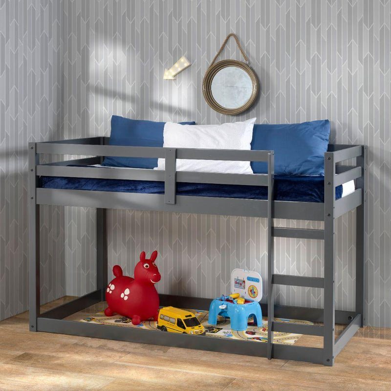 Acme Furniture Gaston 38180 Loft Bed - Grey IMAGE 3