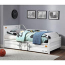 Acme Furniture Cargo 39880 Twin Daybed & Trundle - White IMAGE 1