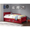 Acme Furniture Cargo 39895 Twin Daybed & Trundle - Red IMAGE 1