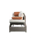 Acme Furniture Salena 45015 Patio Sofa & 2 Ottomans IMAGE 7