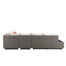 Acme Furniture Salena 45020 Patio Sectional & Cocktail Table IMAGE 5
