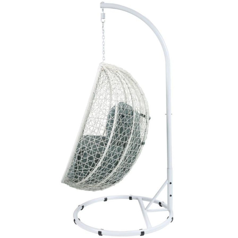 Acme Furniture Simona 45032 Patio Swing Chair with Stand IMAGE 2