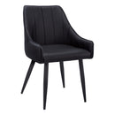 Monarch I 1187 Dining Chair - Black/Black IMAGE 1