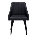 Monarch I 1187 Dining Chair - Black/Black IMAGE 2