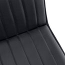 Monarch I 1215 Dining Chair - Black/Black IMAGE 8