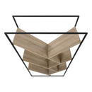 Monarch I 2201 Etagere - Dark Taupe/Black IMAGE 5