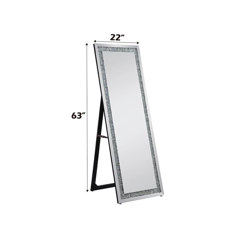 Acme Furniture Noralie 97156 Floor Mirror IMAGE 6