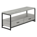 Monarch I 2871 48" TV Stand - Grey/Black IMAGE 1