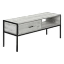Monarch I 2875 48" TV Stand - Grey/Black IMAGE 1