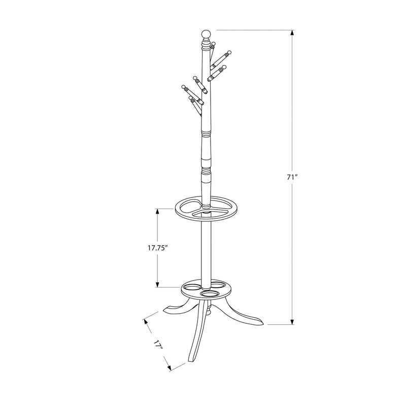 Monarch Coat Racks Coat Rack I 3178 IMAGE 11