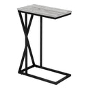 Monarch I 3248 Accent Table - Grey/Black IMAGE 1