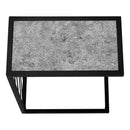 Monarch I 3301 Accent Table - Grey/Black IMAGE 5