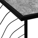 Monarch I 3301 Accent Table - Grey/Black IMAGE 6