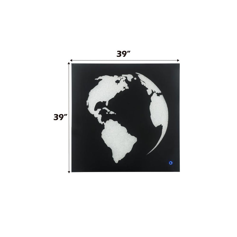 Acme Furniture Adamas 97718 Wall Art with LED IMAGE 5