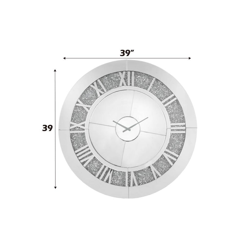 Acme Furniture Noralie 97723 Wall Clock IMAGE 4