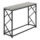 Monarch I 3532 Hall Console - Grey/Black IMAGE 1
