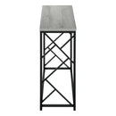Monarch I 3532 Hall Console - Grey/Black IMAGE 3