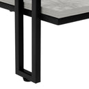 Monarch I 3576 Hall Table - Grey/Black IMAGE 8