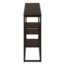 Monarch I 3582 Hall Table - Espresso/Black IMAGE 3