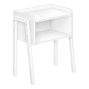 Monarch I 3594 End Table - White IMAGE 1